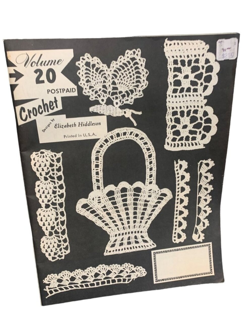 Crochet Pattern Book Volume 20 By Elizabeth Hiddleson Doily Lace